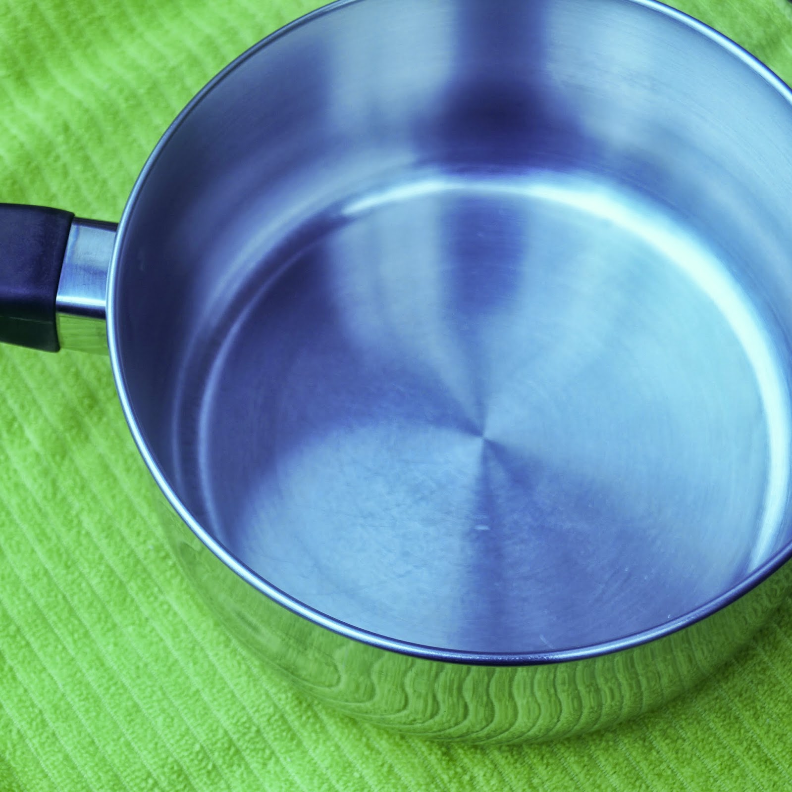 buttons and paint... Tips, Tools & Techniques Cleaning a Burnt Saucepan