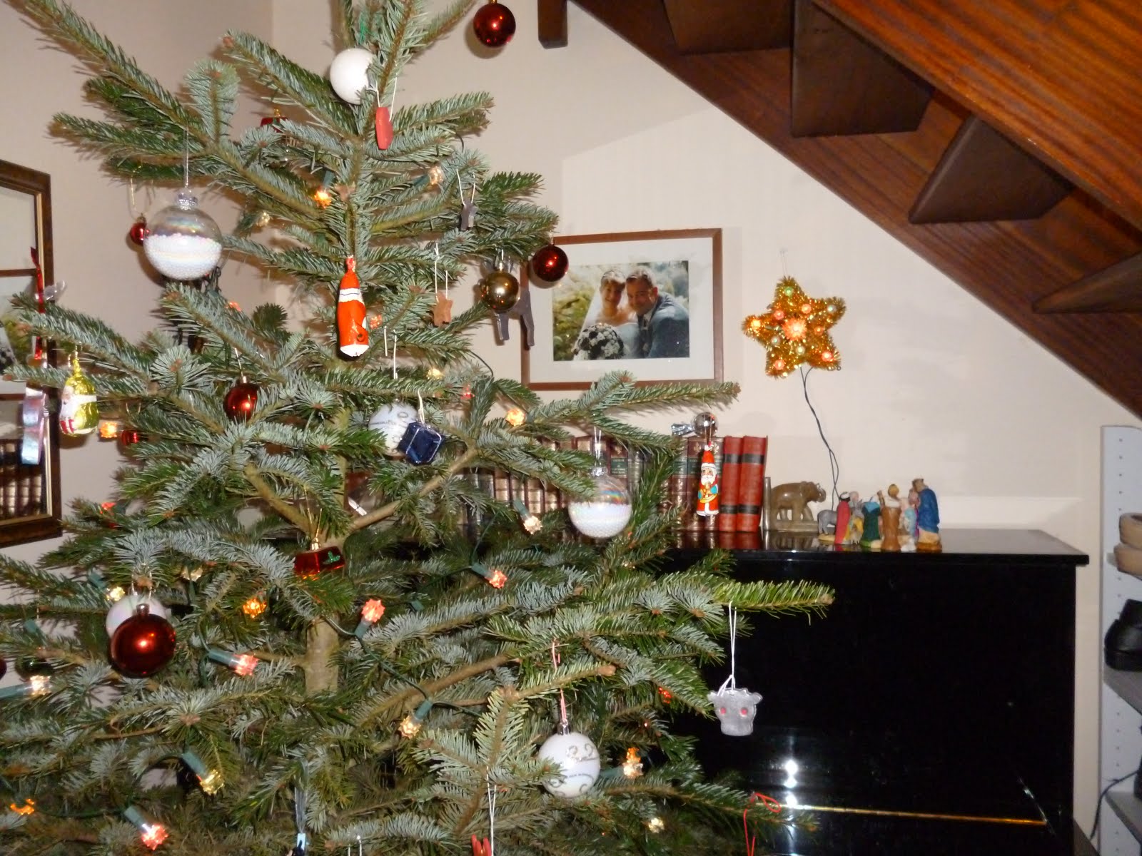 Flora et Clément: Notre joli sapin et la crèche...