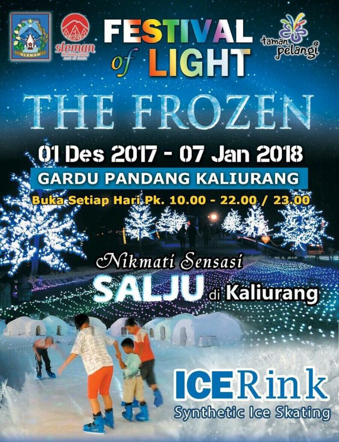 Serunya bermain Ice Skating di Kaliurang dalam Gelaran ...