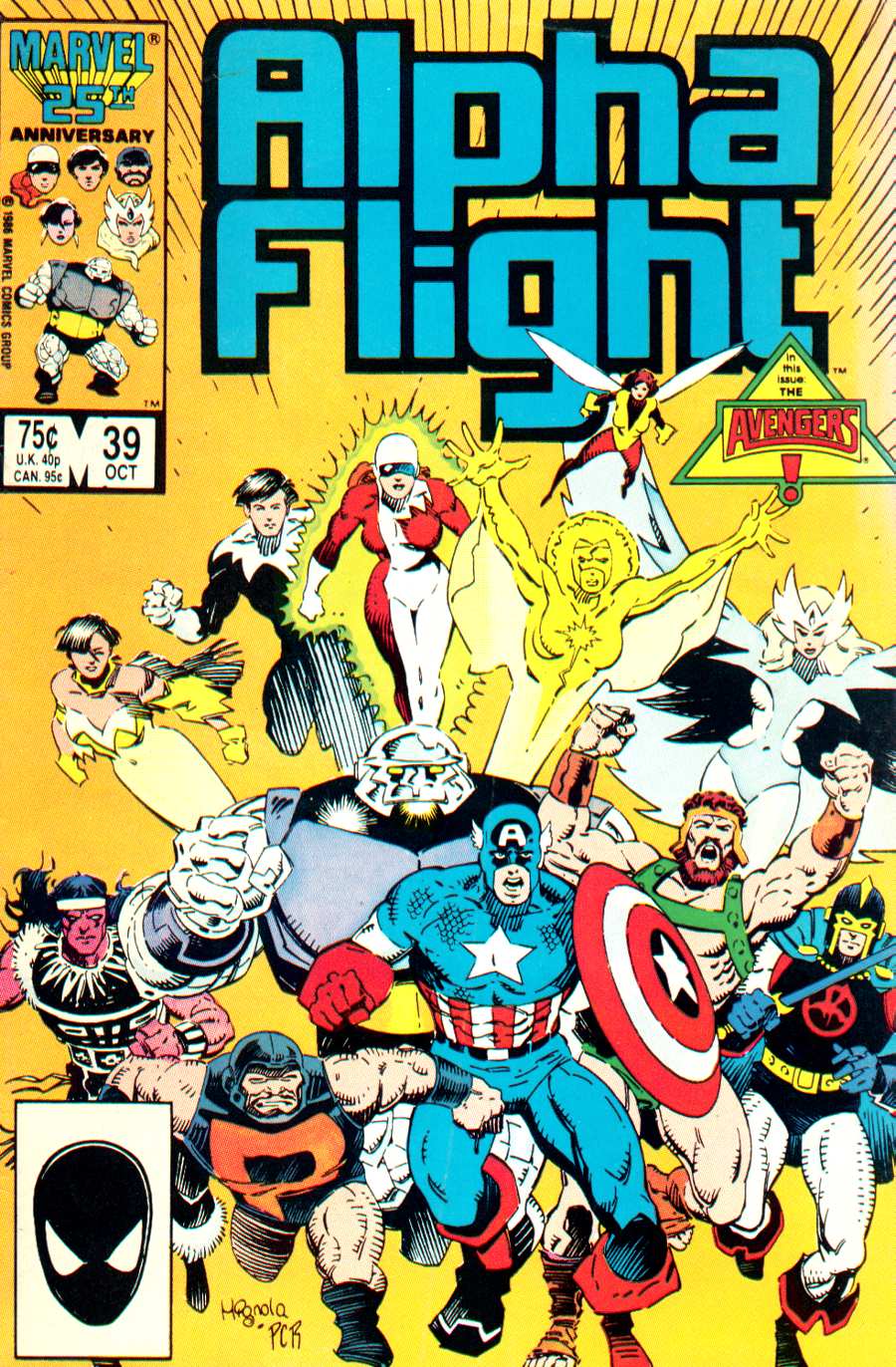 Read online Alpha Flight (1983) comic -  Issue #39 - 1
