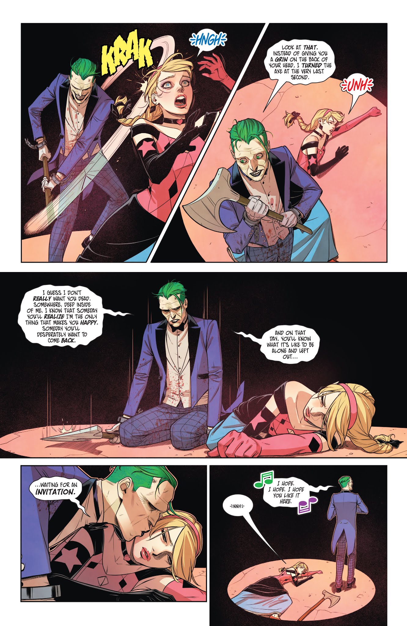 Read online Batman: Prelude to the Wedding: Harley Quinn vs. Joker comic -  Issue # Full - 21