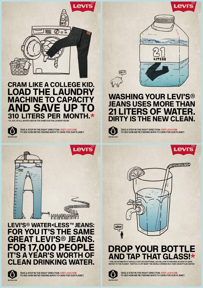 water less levis