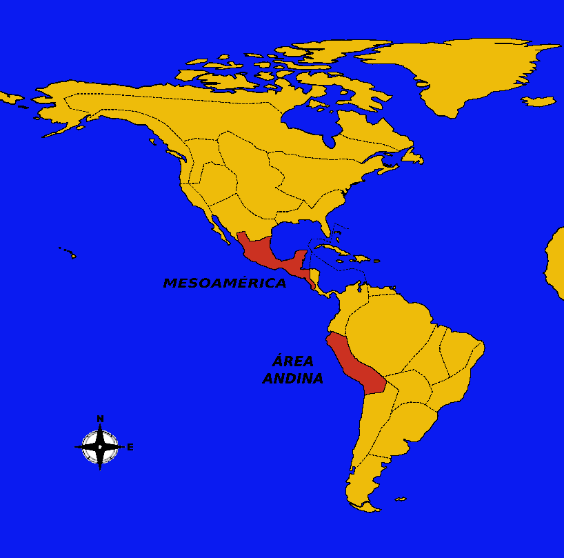 Arriba 99+ Foto Mapa De Mesoamerica Con Division Politica Y Nombres Lleno