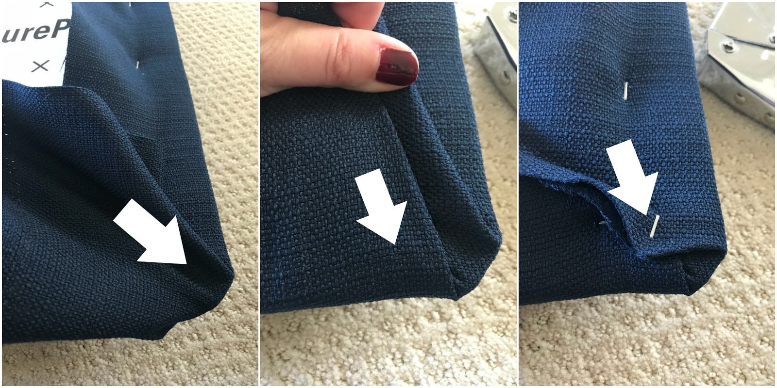 An easy and custom DIY headboard (I did it again!) from Thrifty Decor Chick