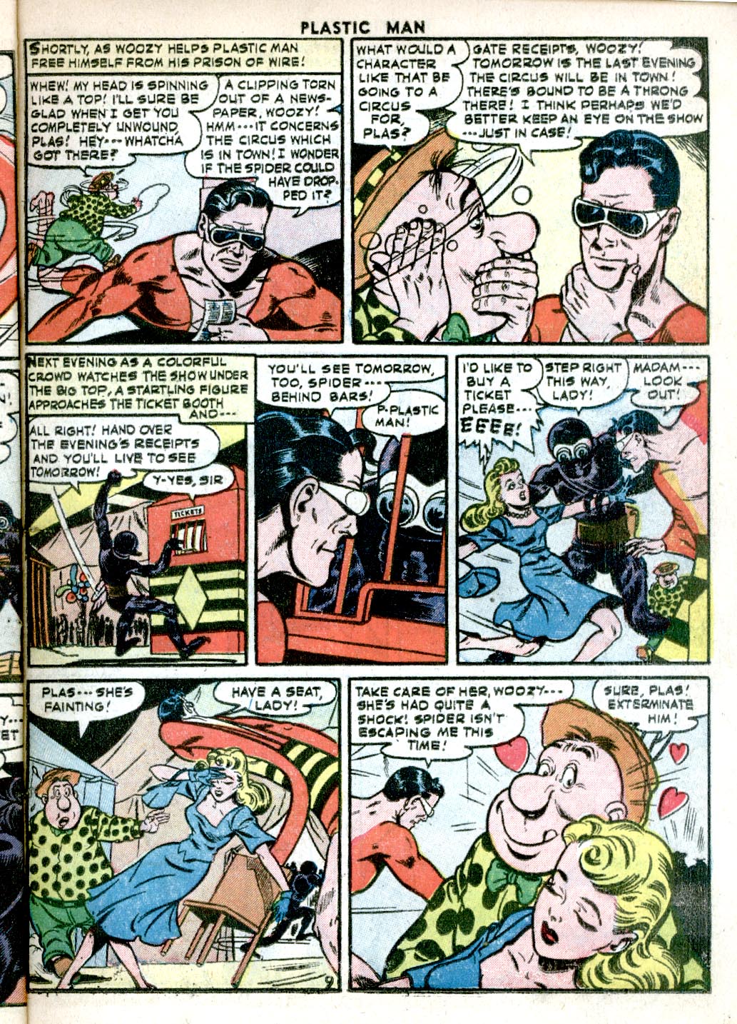 Read online Plastic Man (1943) comic -  Issue #46 - 11