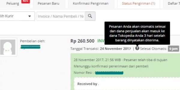Pembeli Tidak Konfirmasi Penerimaan Barang Di Tokopedia 1 Pembeli Tidak Konfirmasi Penerimaan Barang Di Tokopedia 1