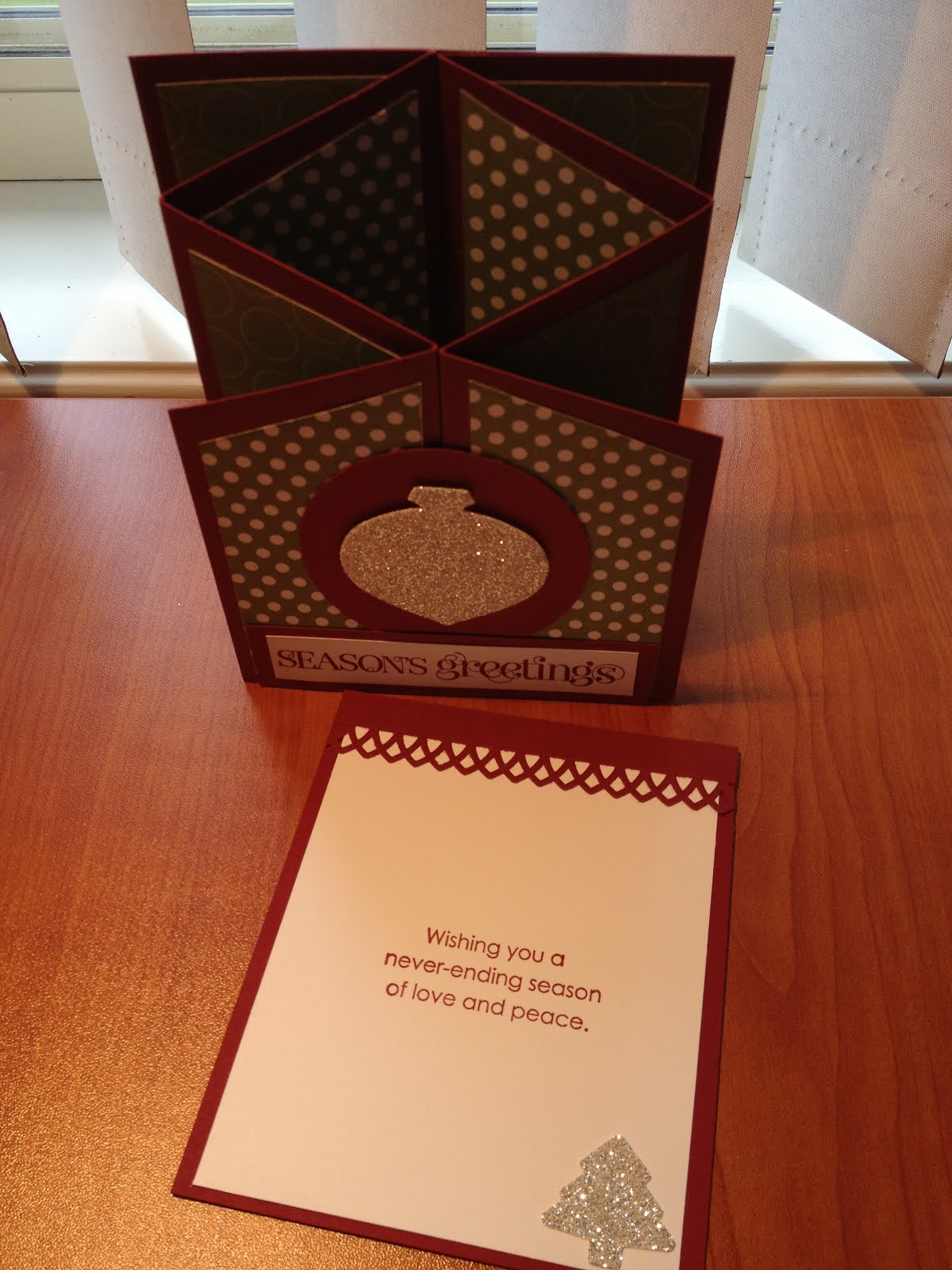 Stamping Passion Concertina Xmas Cards