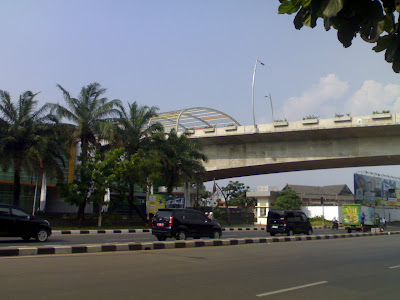 Flyover KH Noer Alie Kota Bekasi