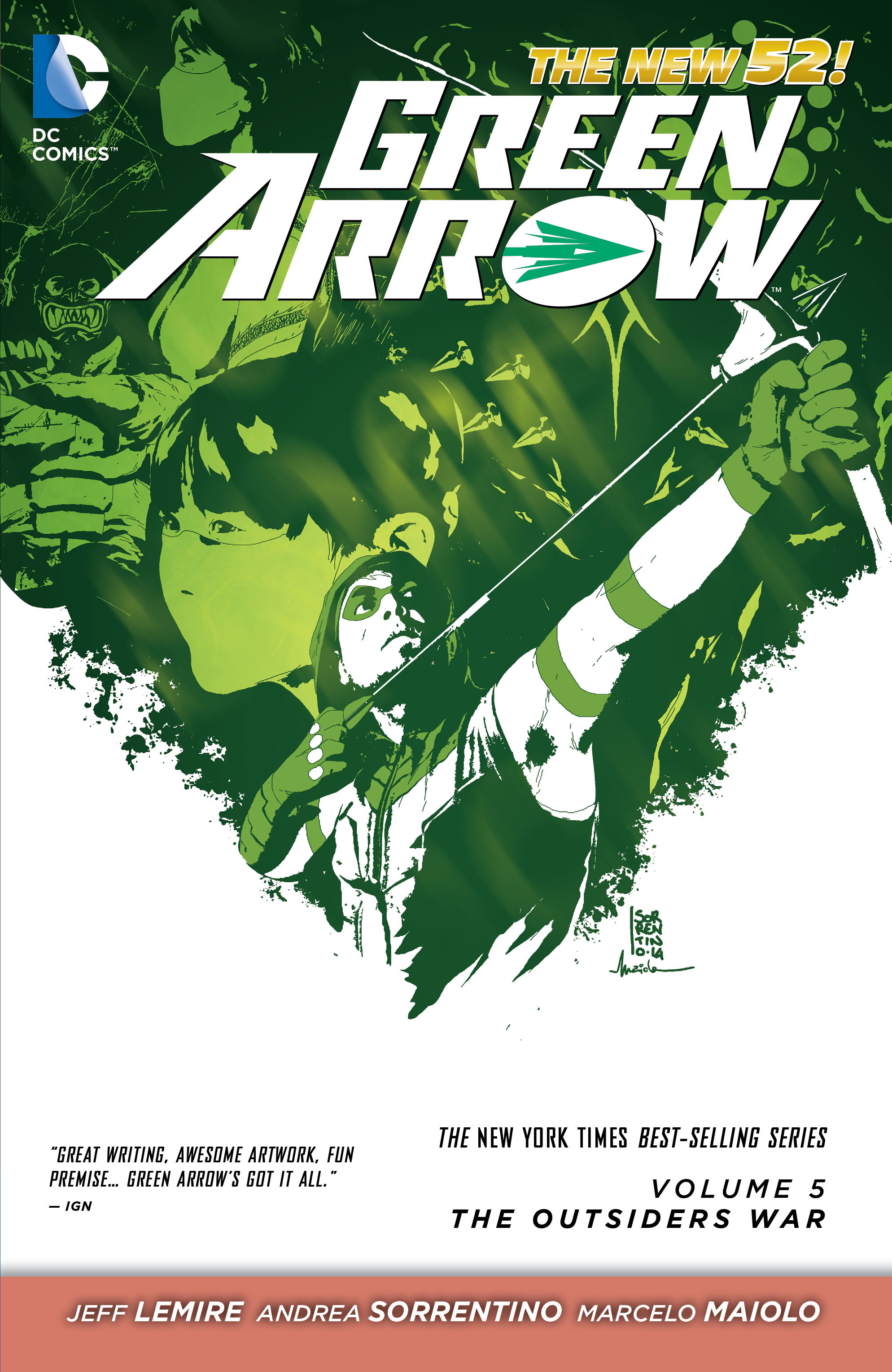 Read online Green Arrow (2011) comic -  Issue # _TPB 5 - 1