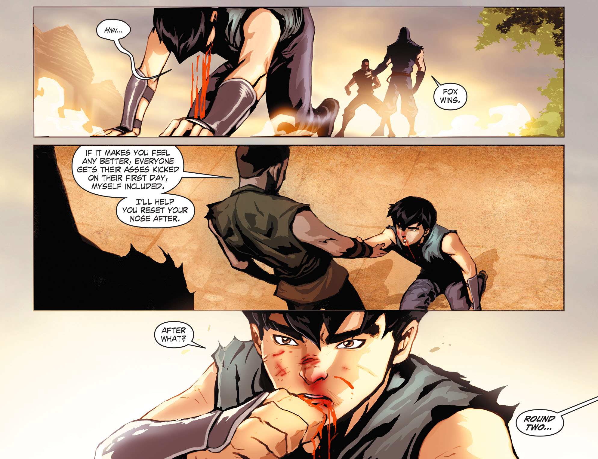 Read online Mortal Kombat X [I] comic -  Issue #2 - 6