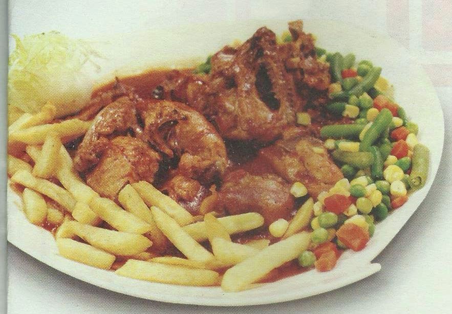 Akhtar Hussain PTCL Blog Roast Chicken With Brown Sauce Recipe