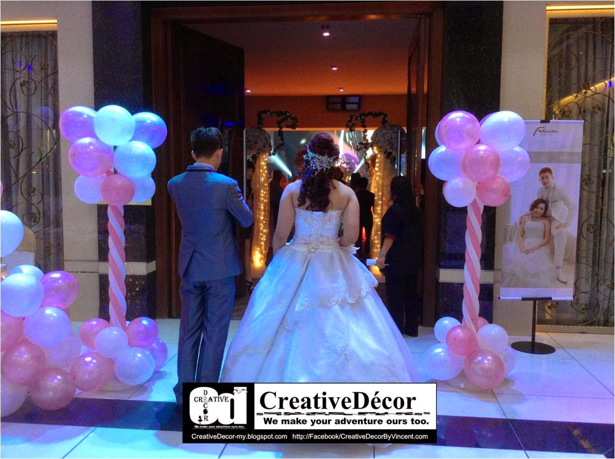 Creativedecor By Vincent Balloon Decoration Chinese Wedding
