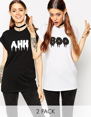 Asos Ahh Boo Halloween T-Shirts