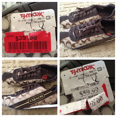 Lovely Lavenderwhip: TJ Maxx Massive Coach Shoe Clearance!