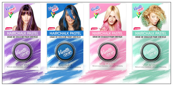 Hairchalk Dop, colorer les cheveux de manière temporaire