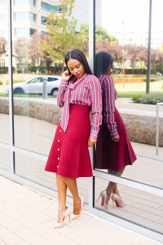 Enter Into Fall with Bordeaux | Prissysavvy