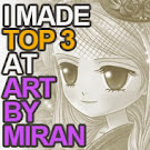 Top 3 Artbymiran challenge nº74