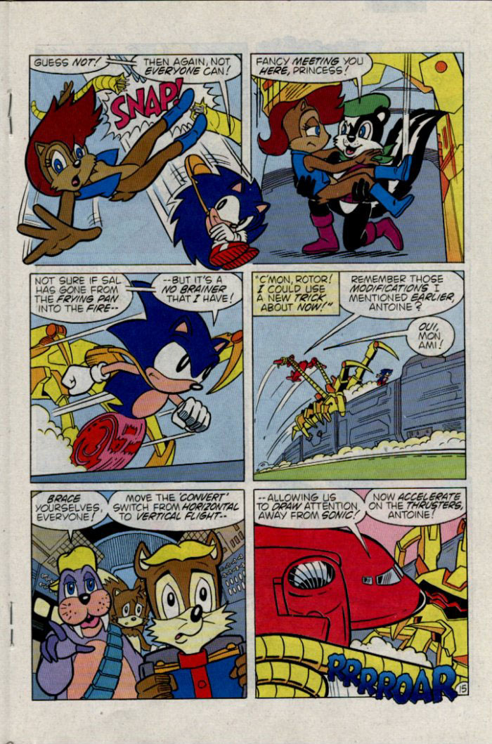 Read online Sonic The Hedgehog comic -  Issue #31 - 16