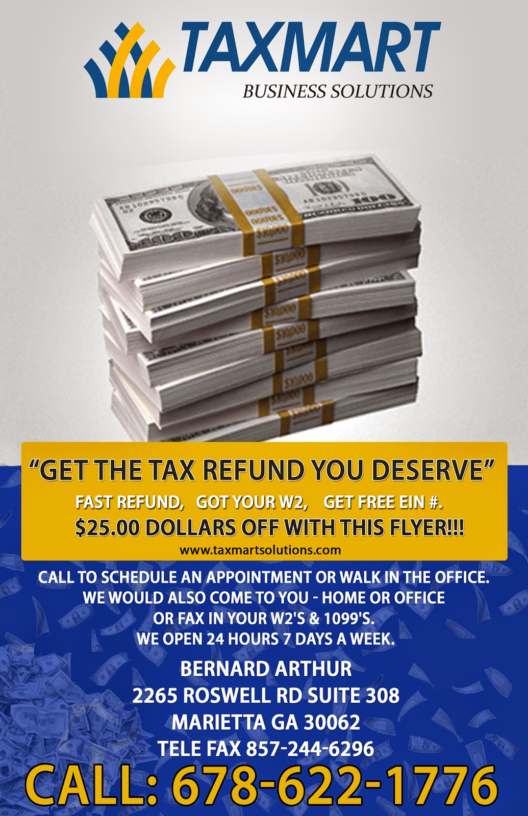 Tax Preparation Services roswell