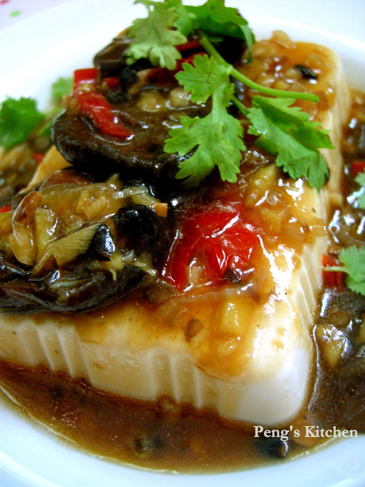 Peng's Kitchen Tofu & Mushroom in Chilli Bean Sauce