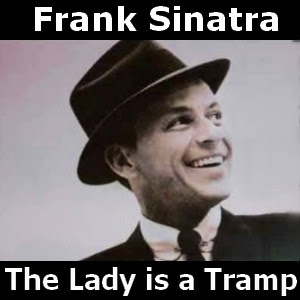 Frank Sinatra - The Lady is a Tramp chords Letra y acordes de guitarra y piano