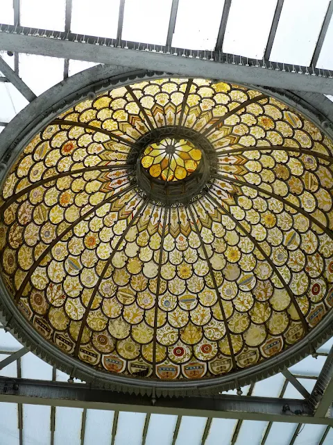 Falaknuma Palace Images: Victorian-era glass dome