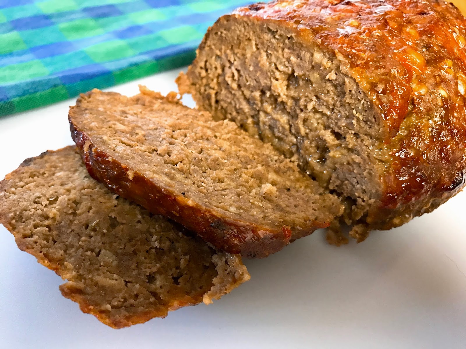 Ritz Cracker Spiked Meatloaf