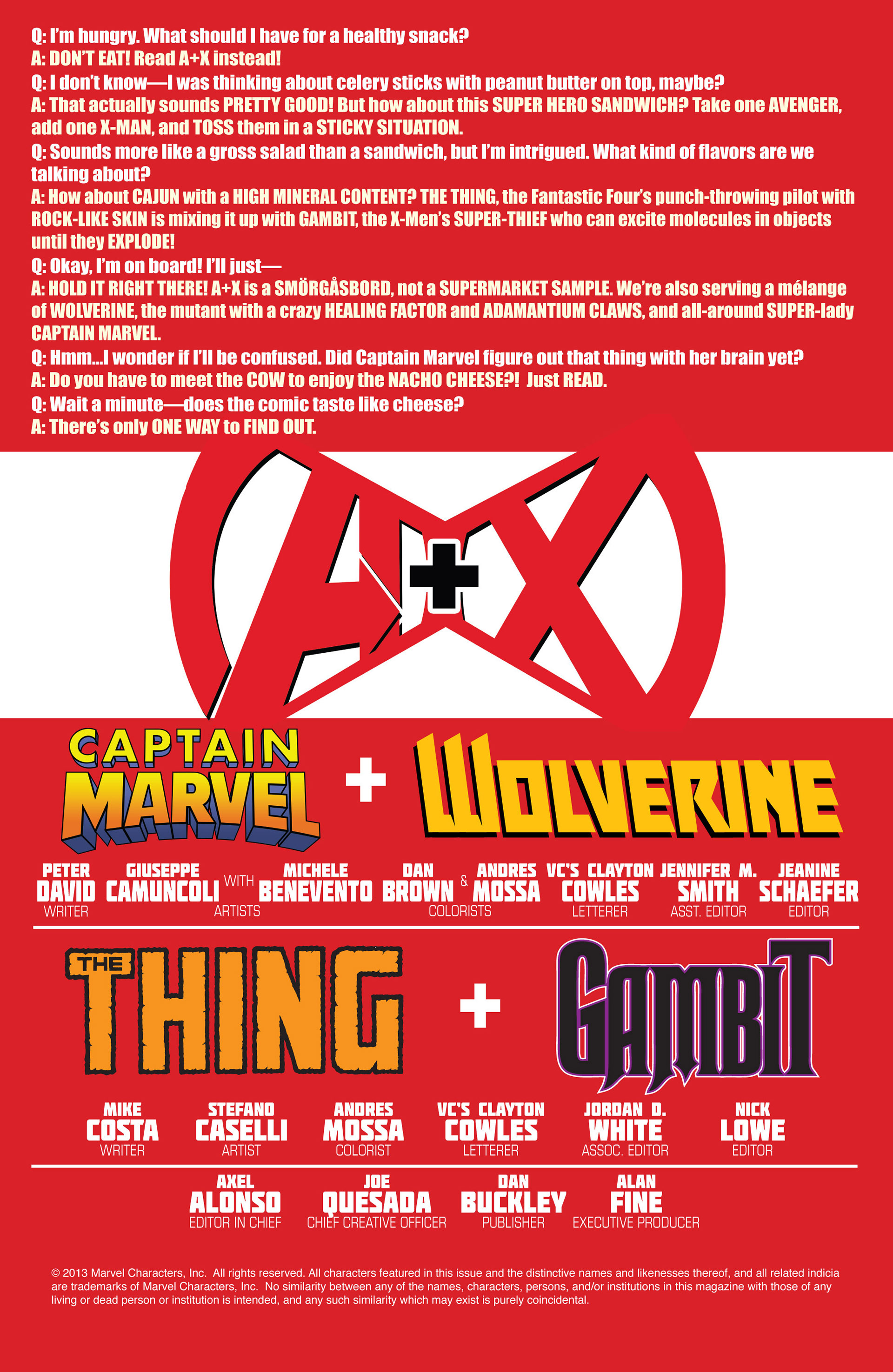 Read online A X comic -  Issue #6 - 2