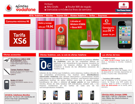 Vodafone ofertas