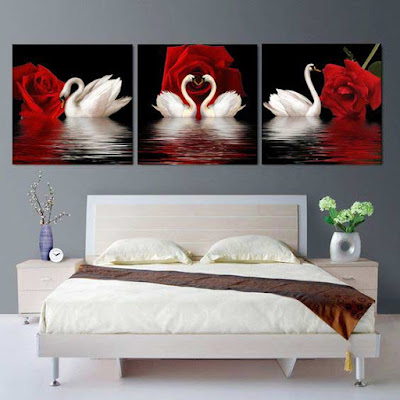 3d modular painting for wall art design, how to make modular painting for bedroom 2018