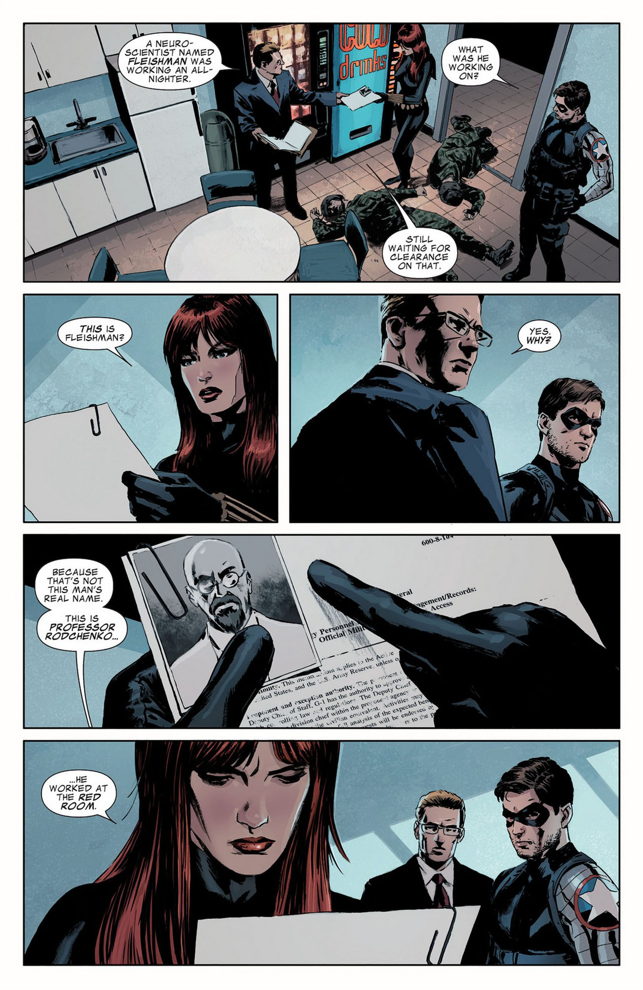 Read online Winter Soldier comic -  Issue #7 - 7