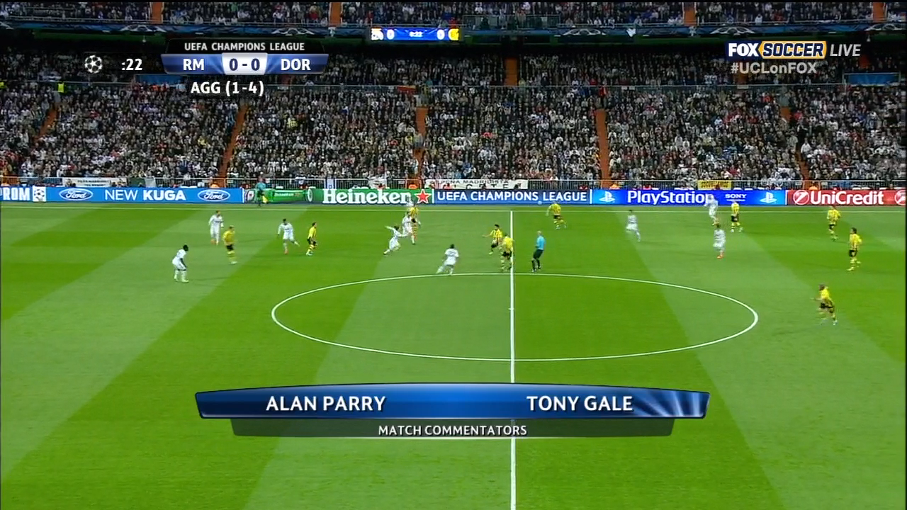 Champions League: Real Madrid vs Borussia Dortmund 01/05/2013 | Full