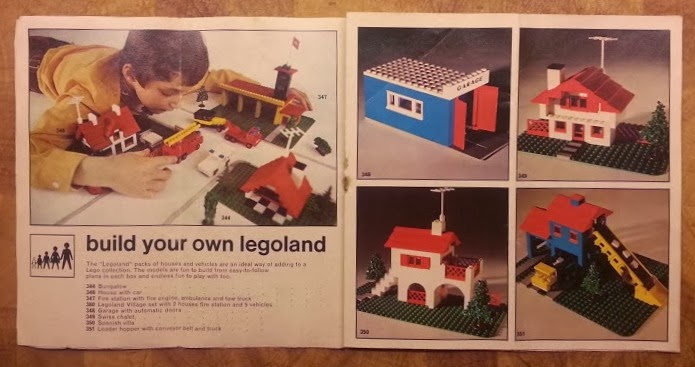 Lego System collectors book 1970's Build Your Own Legoland