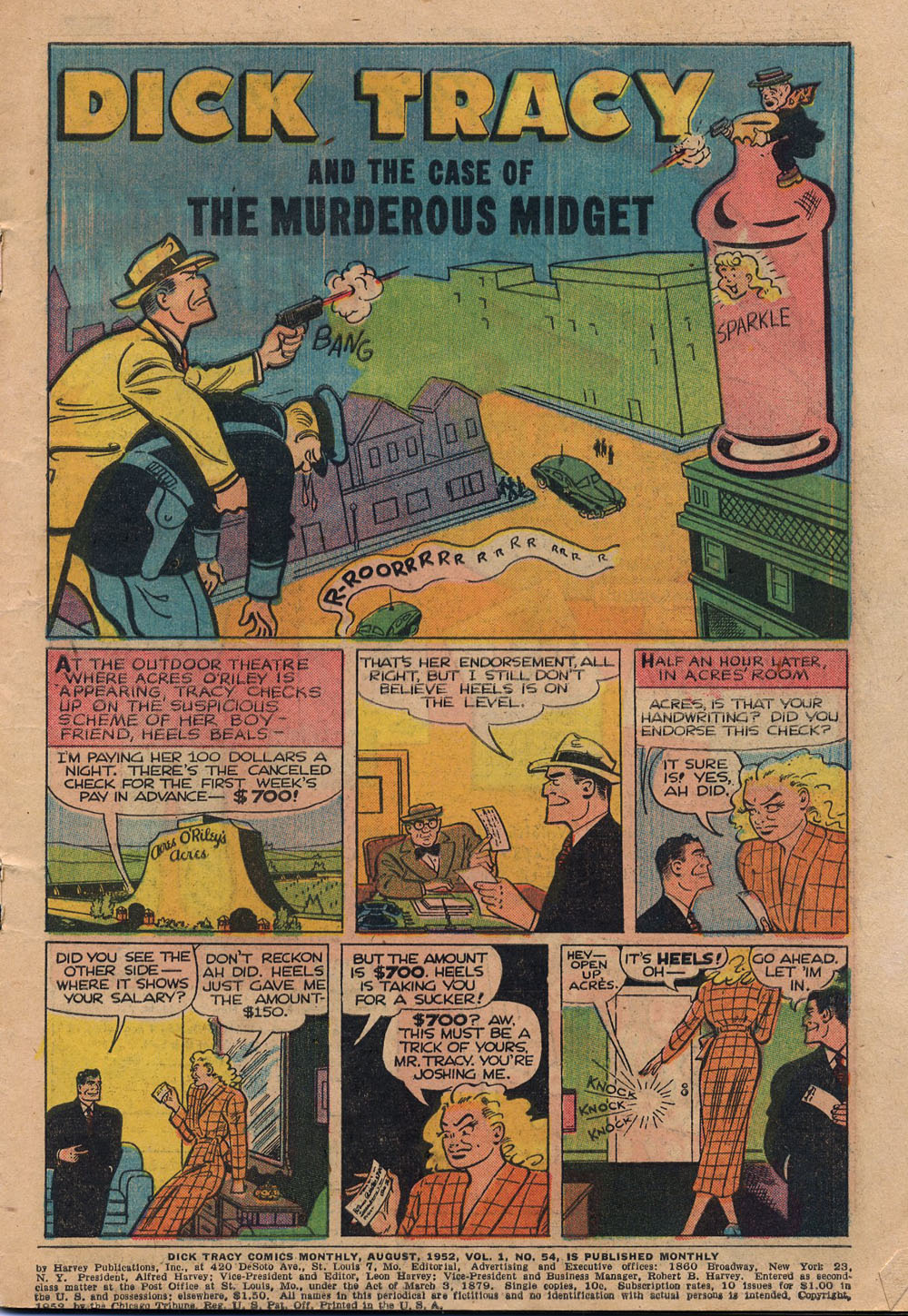 Read online Dick Tracy comic -  Issue #54 - 3