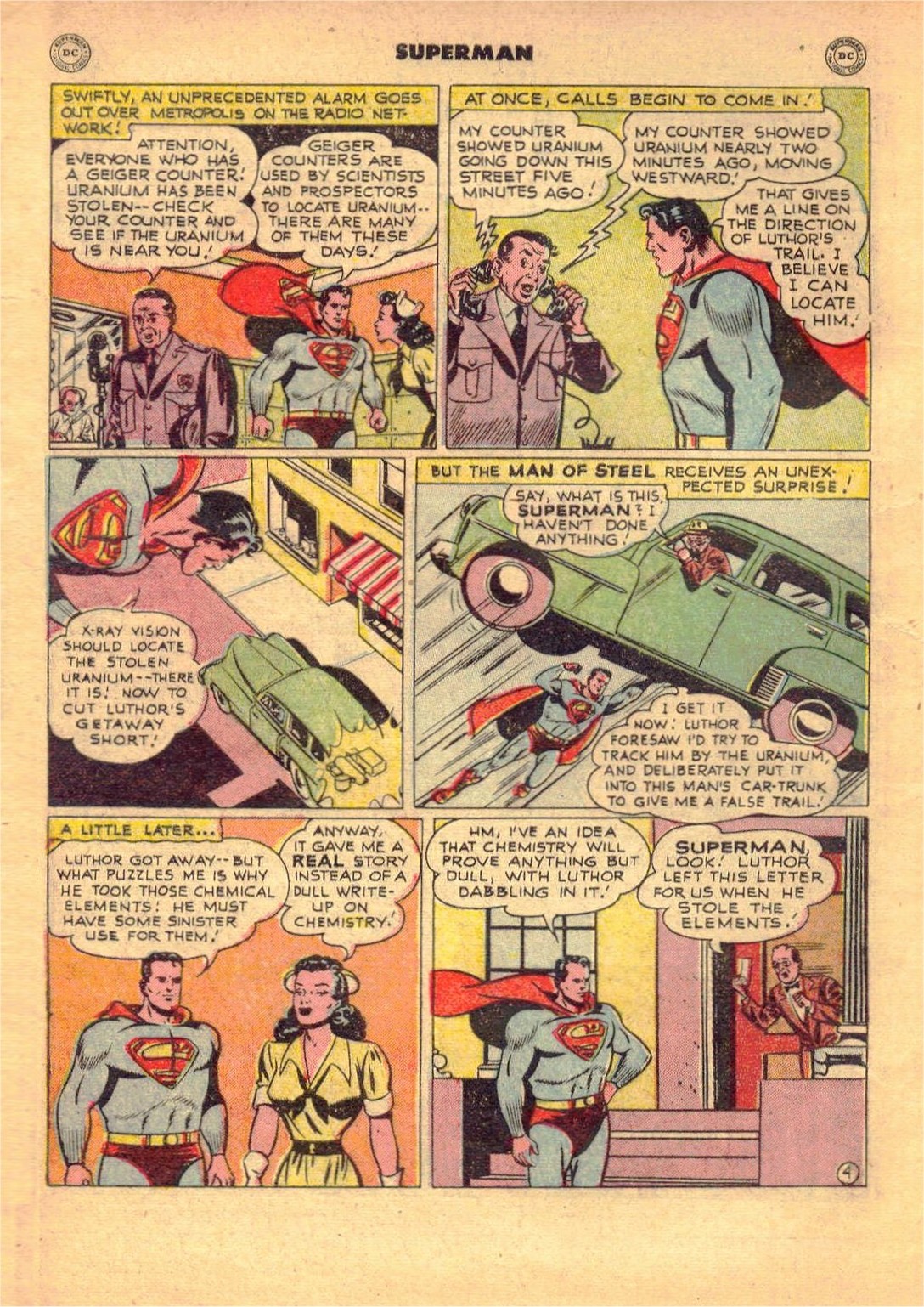 Read online Superman (1939) comic -  Issue #68 - 5