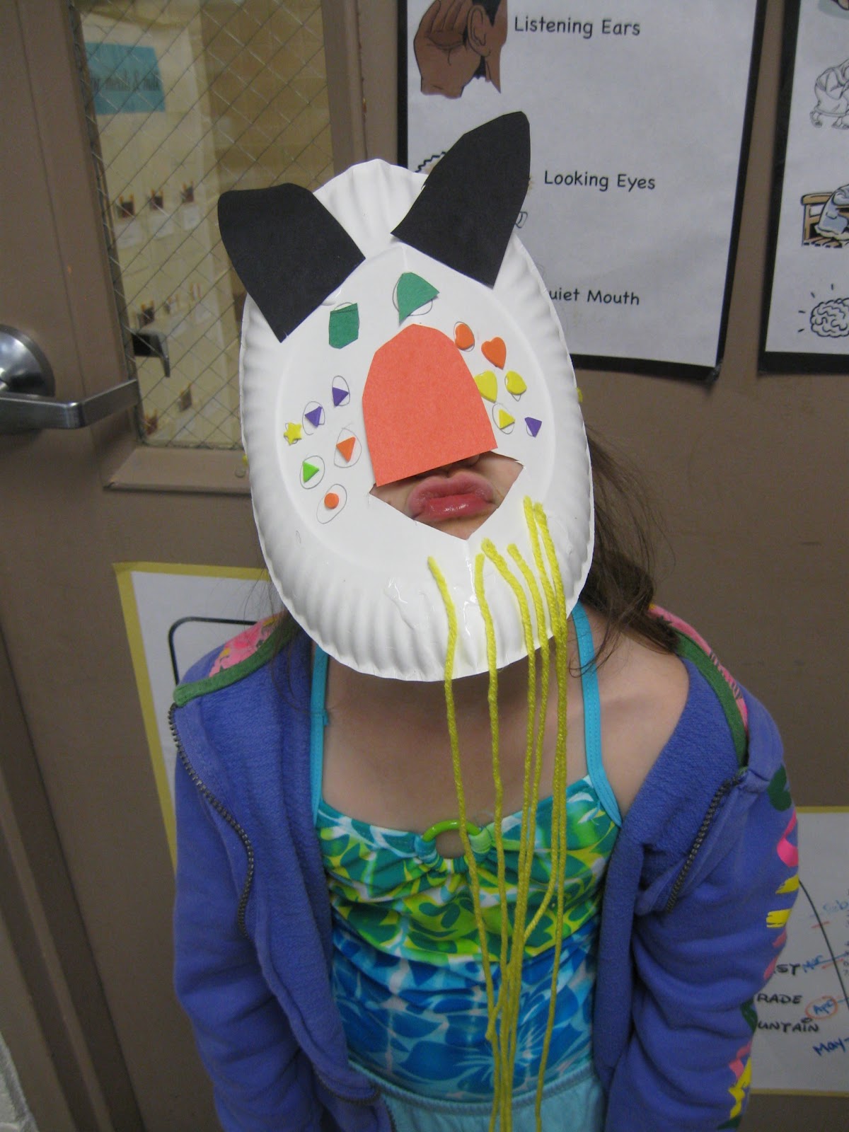 First Grade Friends Spanish masks