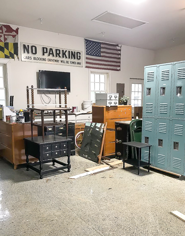 Recent Thrifting Finds and What's in my Garage Little House of Four