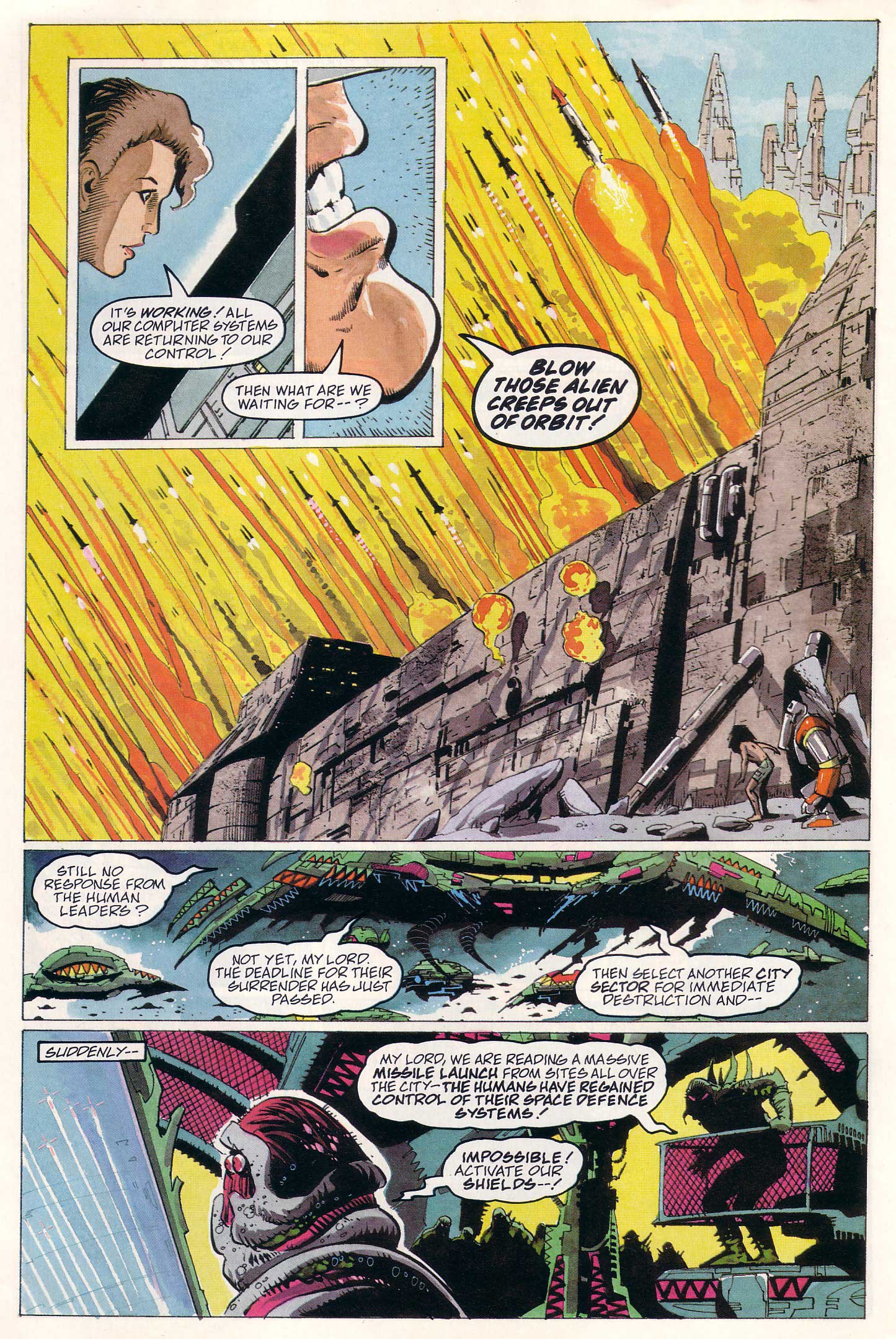 Read online Judge Dredd Lawman of the Future comic -  Issue #23 - 12