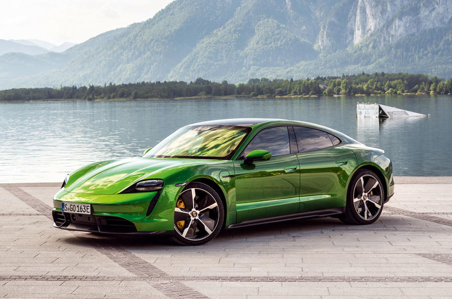Đánh Giá Xe  Điện Porsche Taycan S 2020 Có Bền Không - mẫu hạng sang màu xanh lá cây