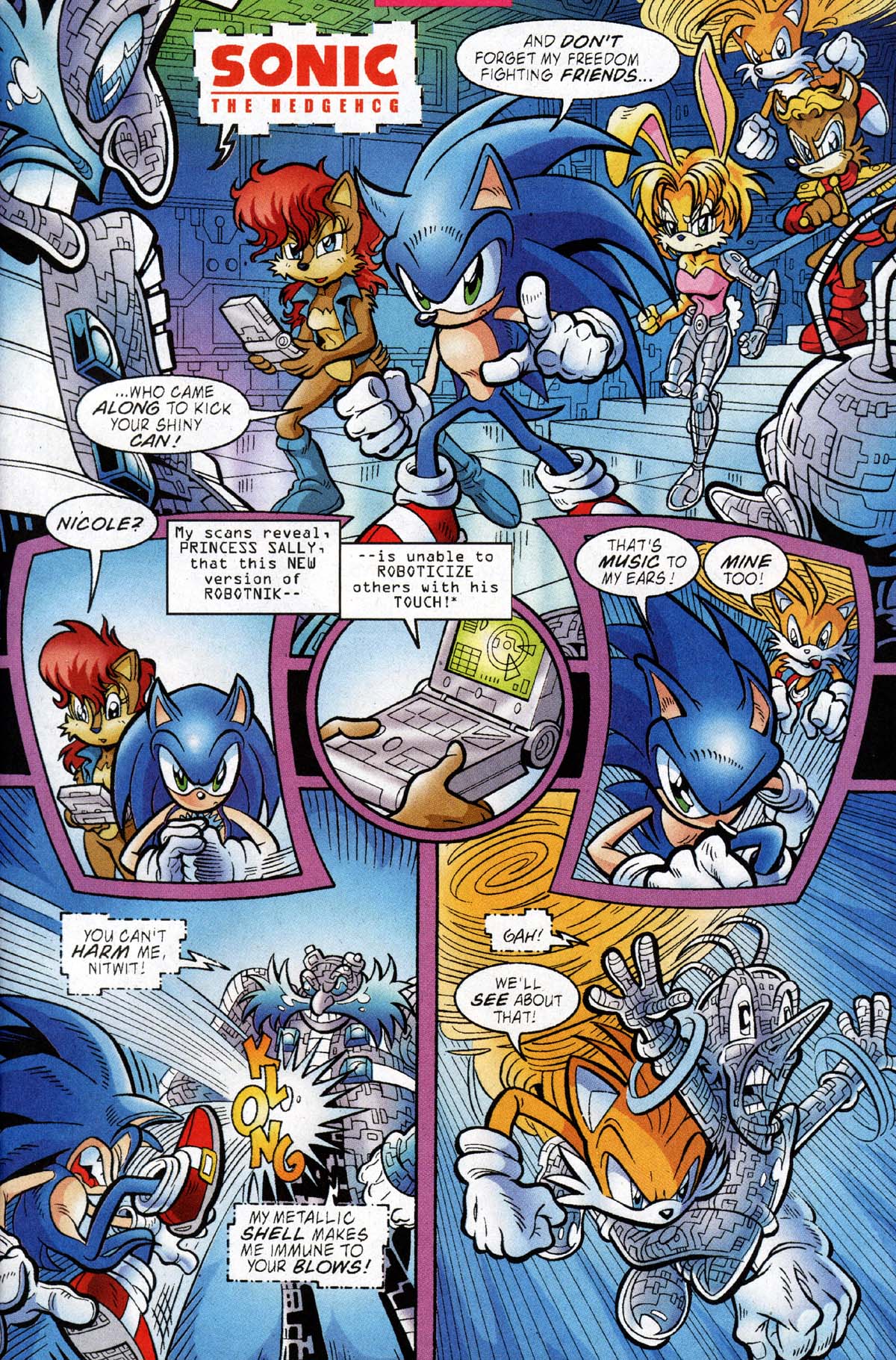 Read online Sonic The Hedgehog comic -  Issue #118 - 4