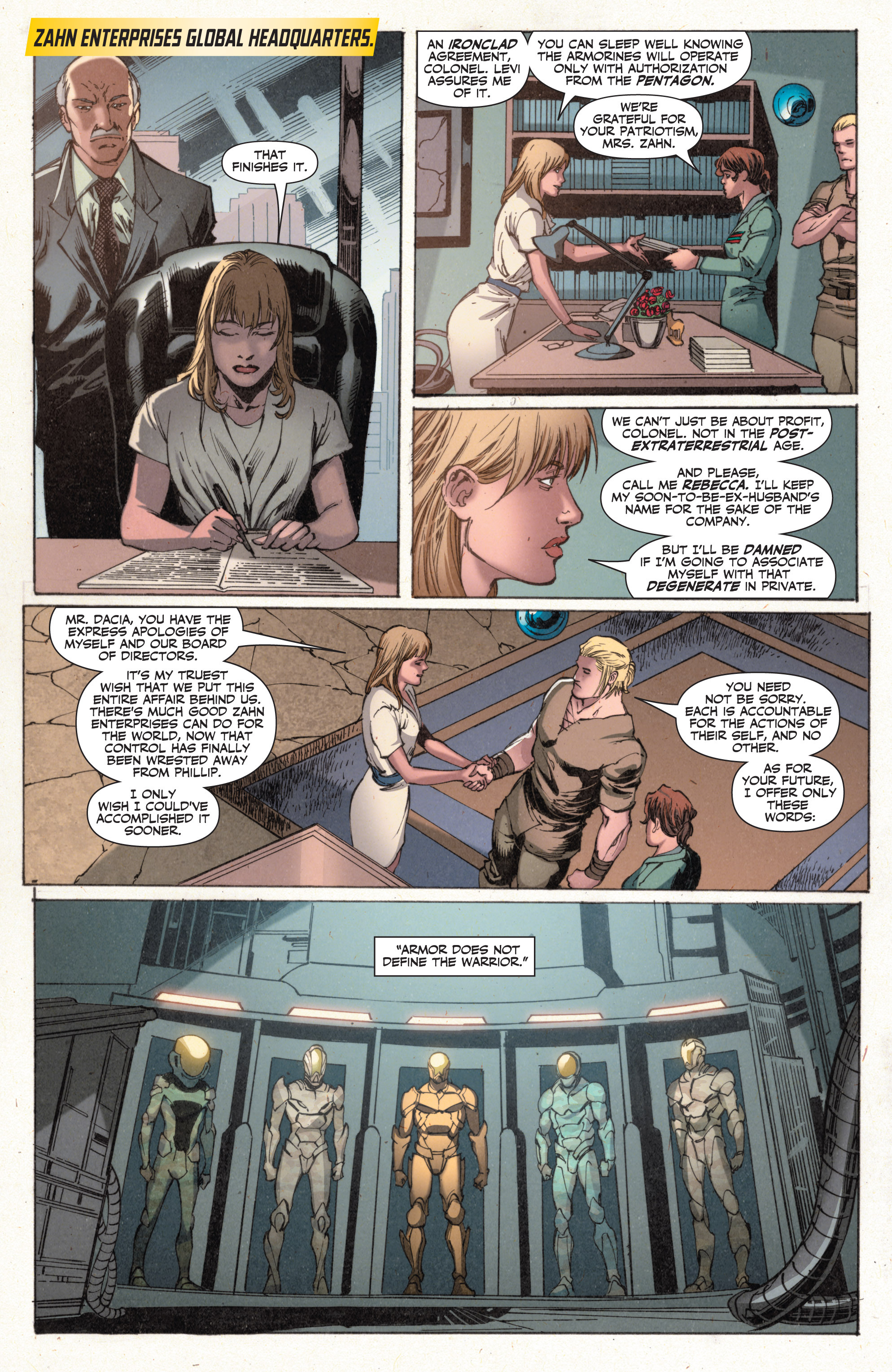 X-O Manowar (2012) issue 32 - Page 21