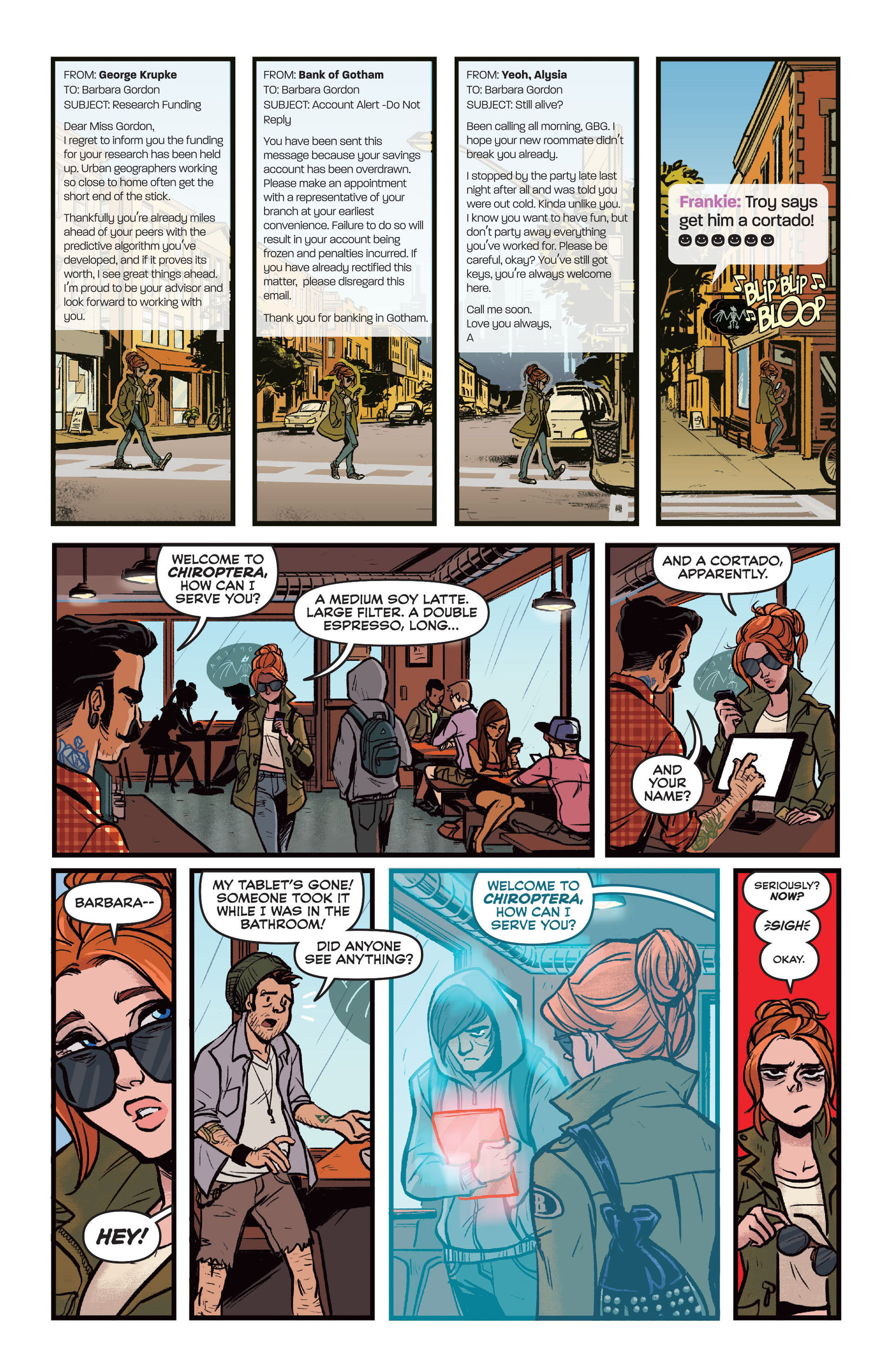 Read online Batgirl (2011) comic -  Issue #35 - 5