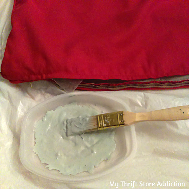 How to paint a pillow