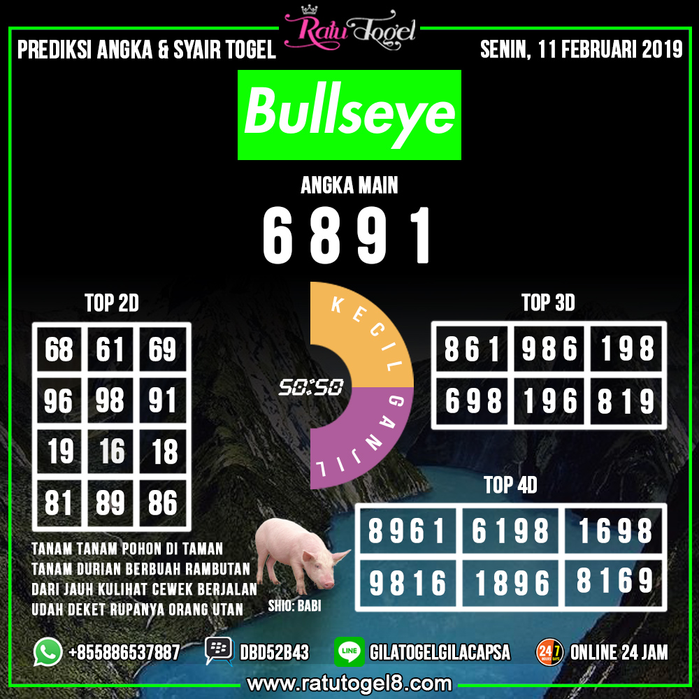 8+ Togel Bullseye Pool