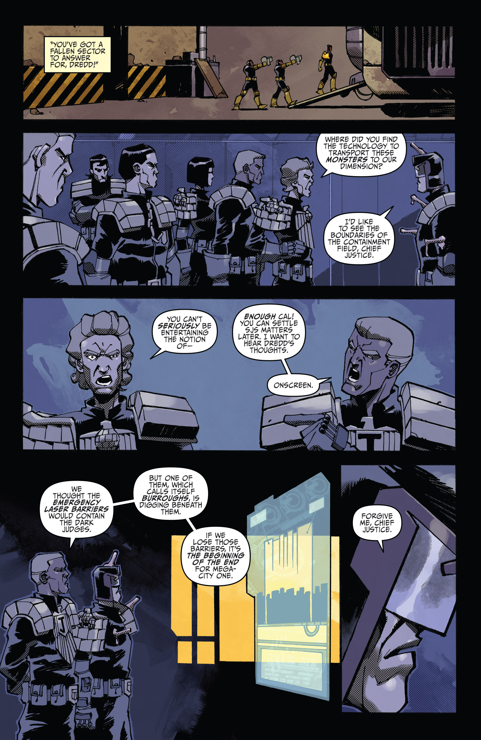 Read online Judge Dredd (2012) comic -  Issue # _TPB 5 - 71