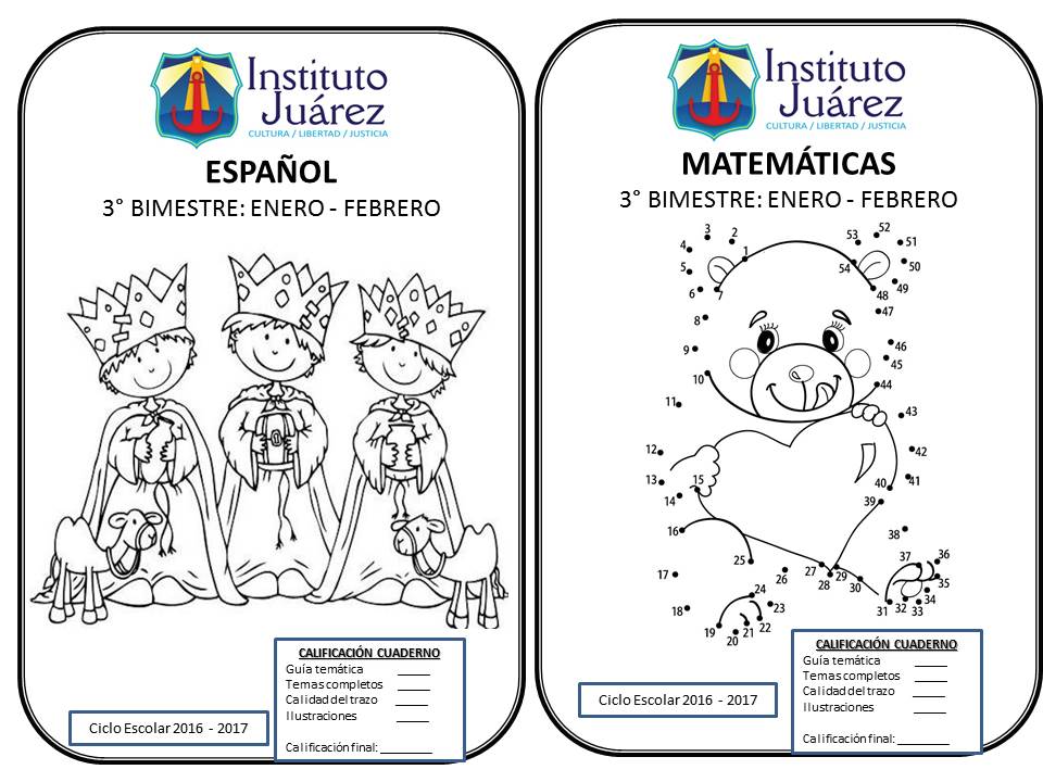 Instituto Juárez 2° Primaria: PORTADAS TERCER BIMESTRE