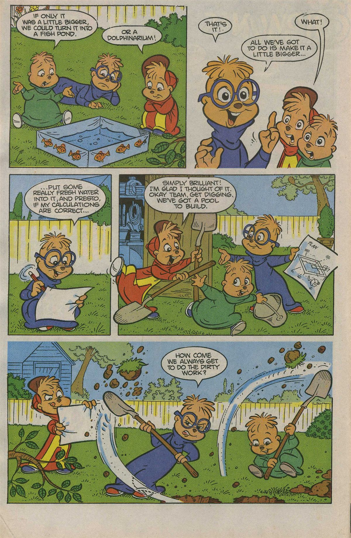 Read online Alvin and the Chipmunks comic -  Issue #1 - 6