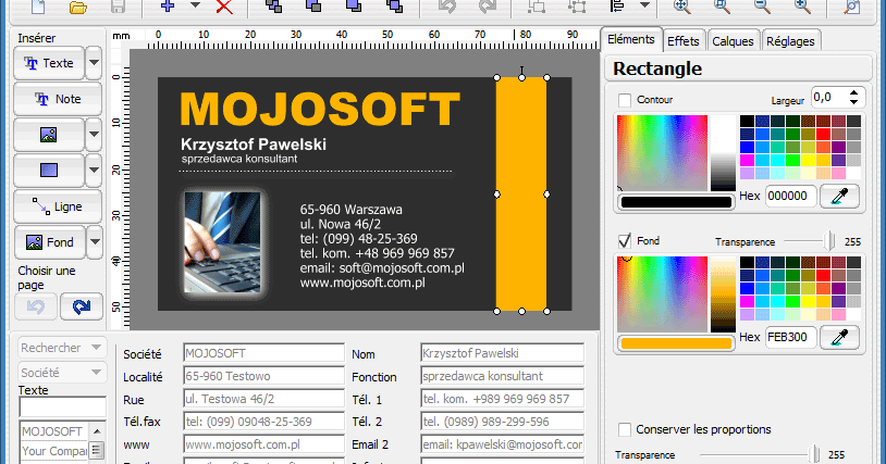 Business card mx 4.92 serial keys