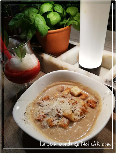Recette de fêtes Soupe castagne chez Vapiano