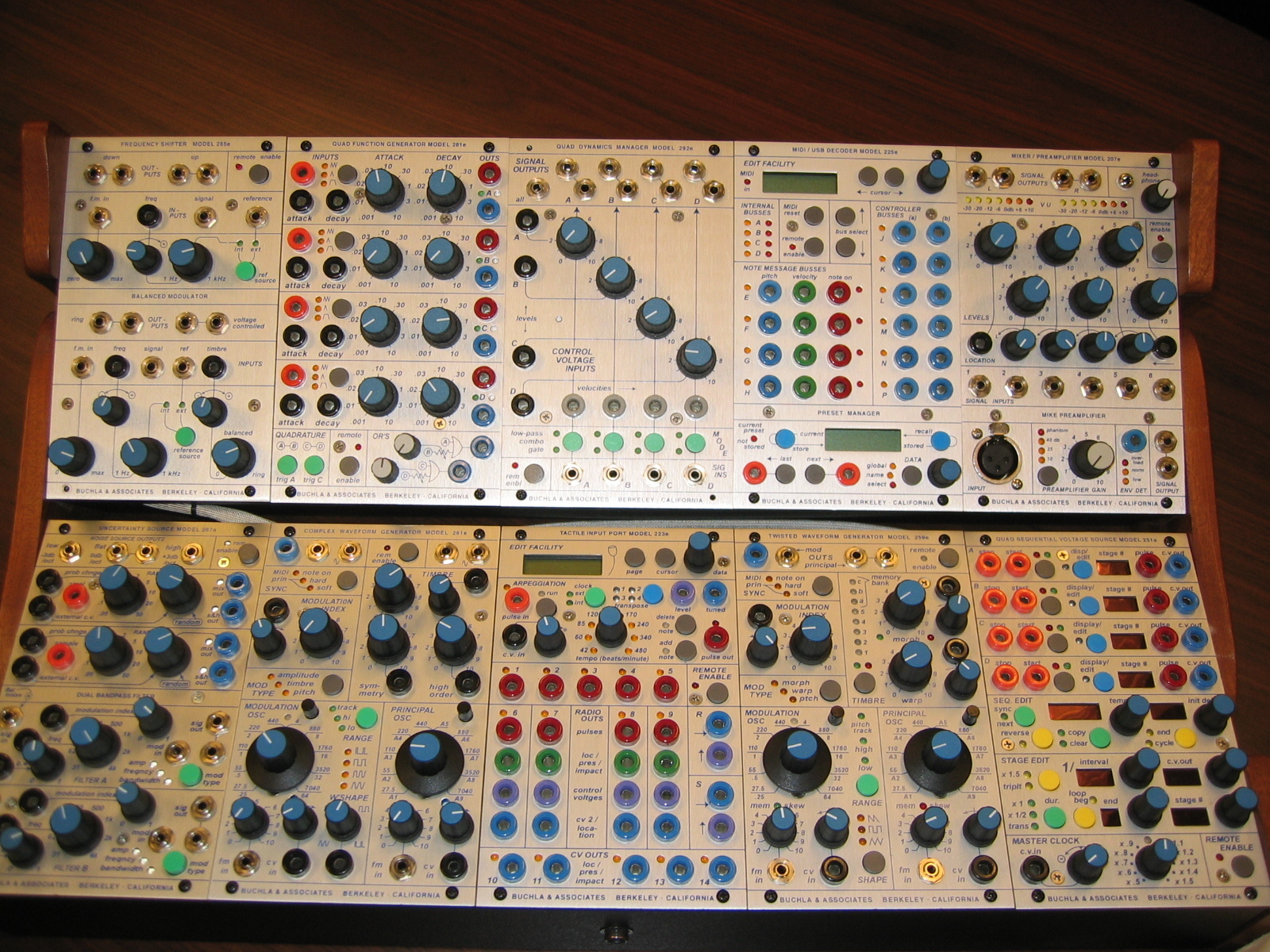 MATRIXSYNTH Buchla Skylab Modular Synthesizer Analog / Digital Synth